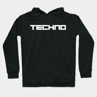 Techno logo Hoodie